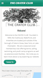 Mobile Screenshot of craterclub.org